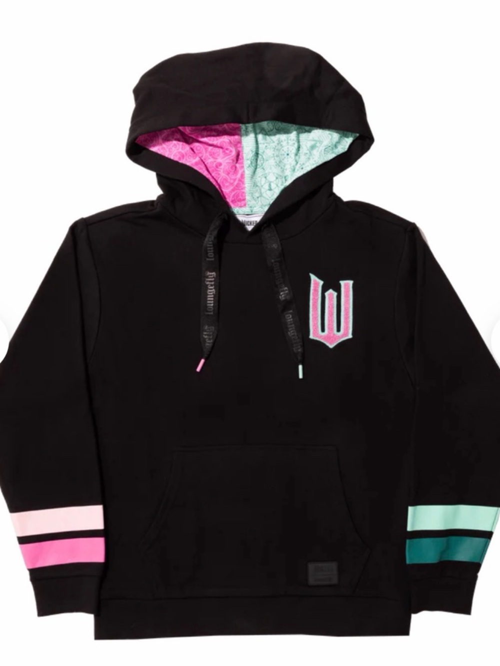 Loungefly Wicked Elphaba & Glinda Split‎ Unisex Hoodie Medium